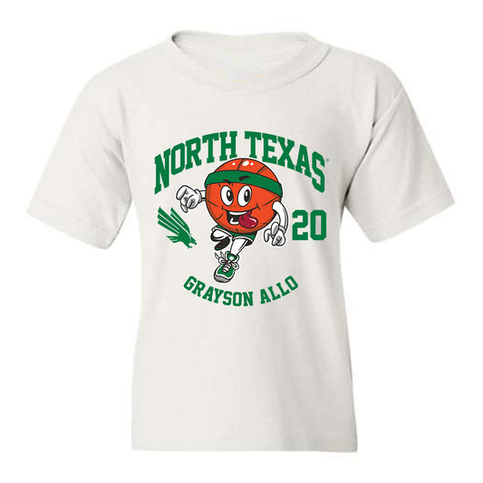 North Texas - NCAA Men's Basketball : Grayson Allo - Youth T-Shirt Fashion Shersey