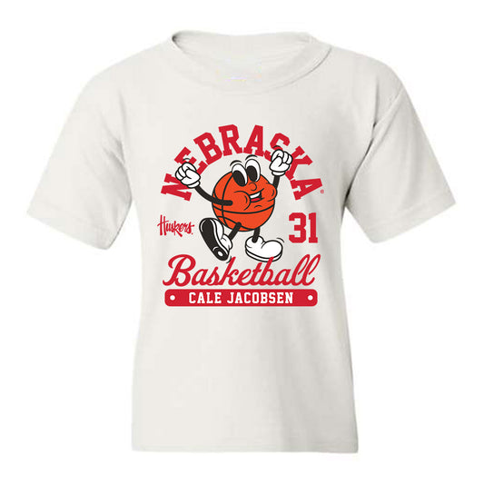 Nebraska - NCAA Men's Basketball : Cale Jacobsen - Youth T-Shirt Fashion Shersey