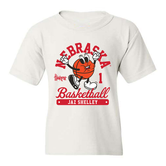 Nebraska - NCAA Women's Basketball : Jaz Shelley - Youth T-Shirt Fashion Shersey