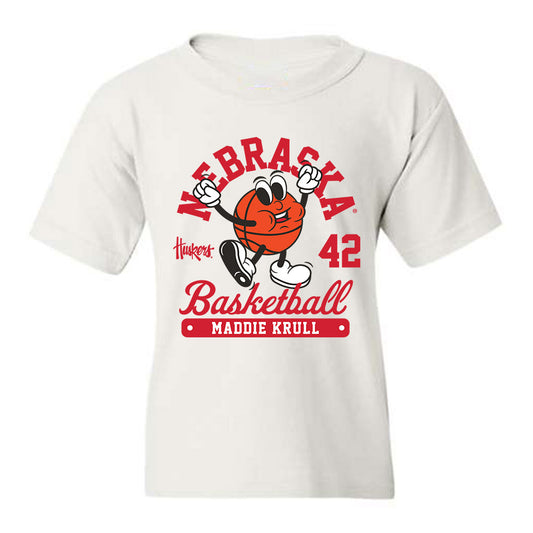 Nebraska - NCAA Women's Basketball : Maddie Krull - Youth T-Shirt Fashion Shersey