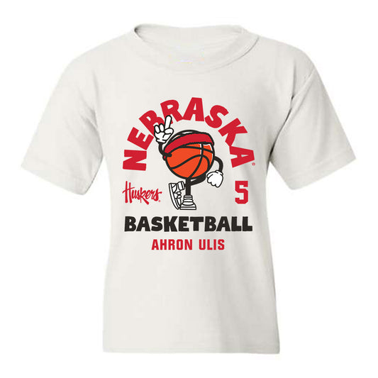 Nebraska - NCAA Men's Basketball : Ahron Ulis - Youth T-Shirt Fashion Shersey