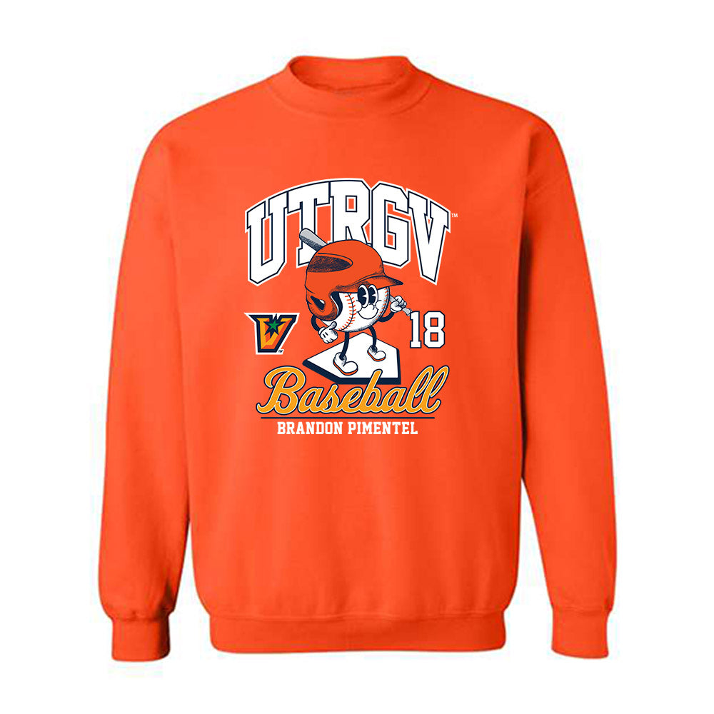 UTRGV - NCAA Baseball : Brandon Pimentel - Crewneck Sweatshirt Fashion Shersey