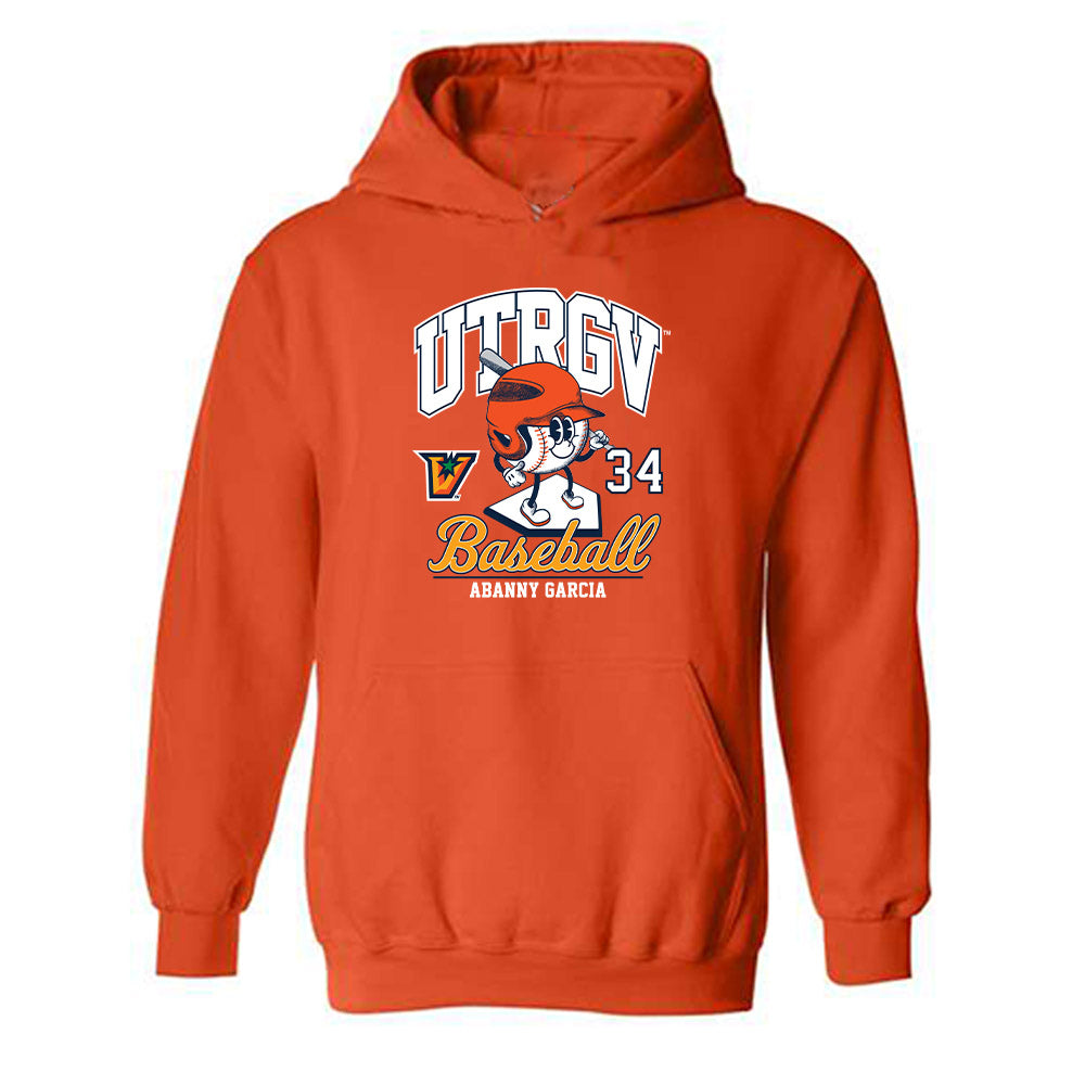 UTRGV - NCAA Baseball : Abanny Garcia - Hooded Sweatshirt Fashion Shersey