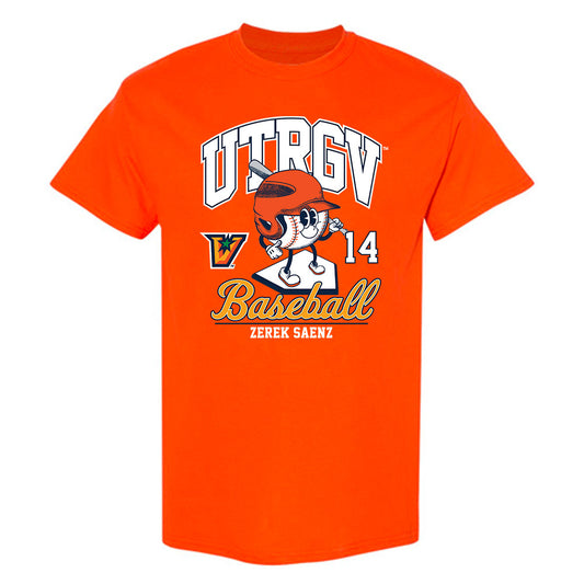 UTRGV - NCAA Baseball : Zerek Saenz - T-Shirt Fashion Shersey