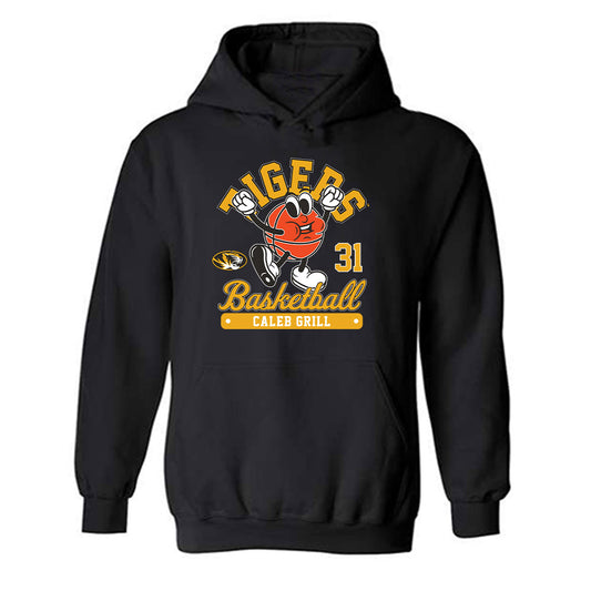 Missouri - NCAA Men's Basketball : Caleb Grill - Hooded Sweatshirt Fashion Shersey