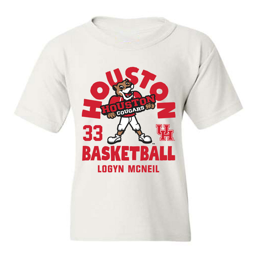 Houston - NCAA Women's Basketball : Logyn McNeil - Youth T-Shirt Fashion Shersey