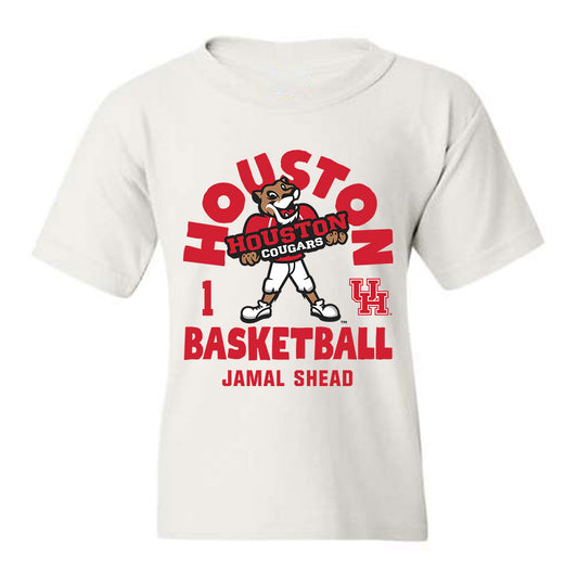 Houston - NCAA Men's Basketball : Jamal Shead - Youth T-Shirt Fashion Shersey