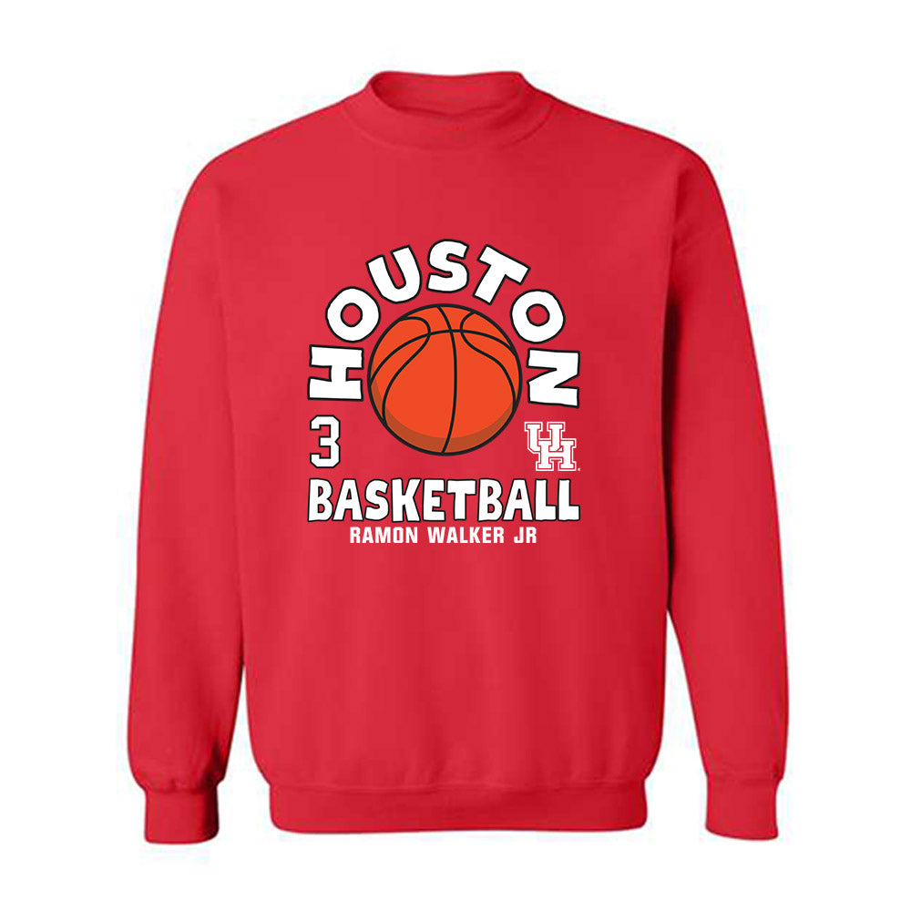 Houston - NCAA Men's Basketball : Ramon Walker Jr - Crewneck Sweatshirt Fashion Shersey