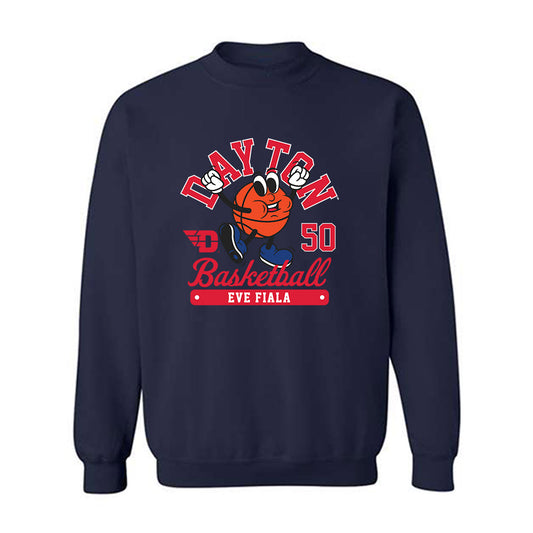 Dayton - NCAA Women's Basketball : Eve Fiala - Crewneck Sweatshirt Fashion Shersey