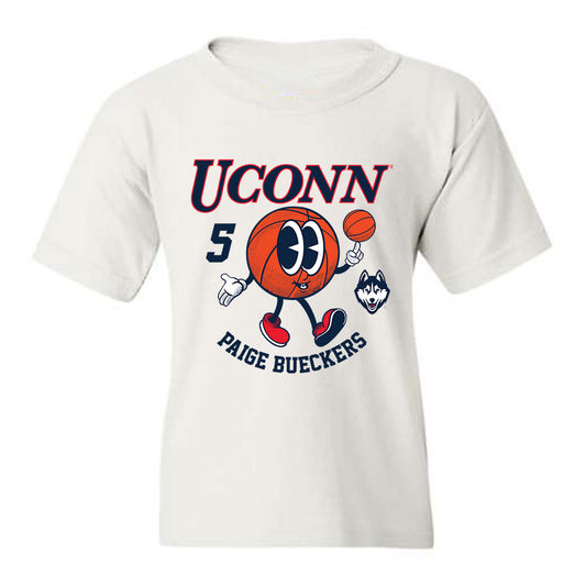 UConn - NCAA Women's Basketball : Paige Bueckers - Youth T-Shirt Fashion Shersey