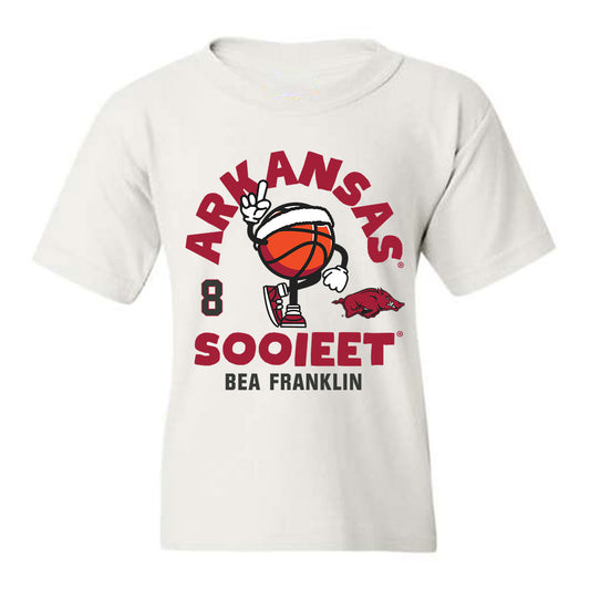 Arkansas - NCAA Women's Basketball : Bea Franklin - Youth T-Shirt Fashion Shersey