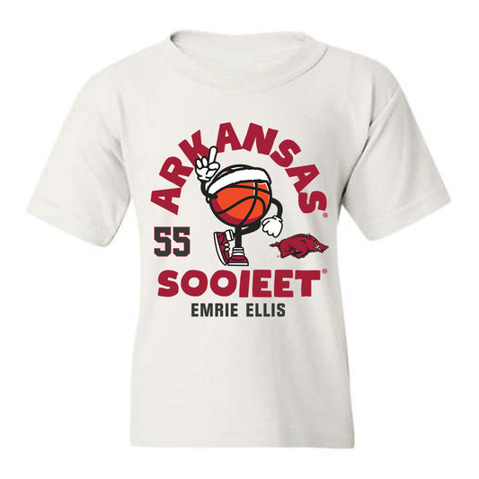 Arkansas - NCAA Women's Basketball : Emrie Ellis - Youth T-Shirt Fashion Shersey