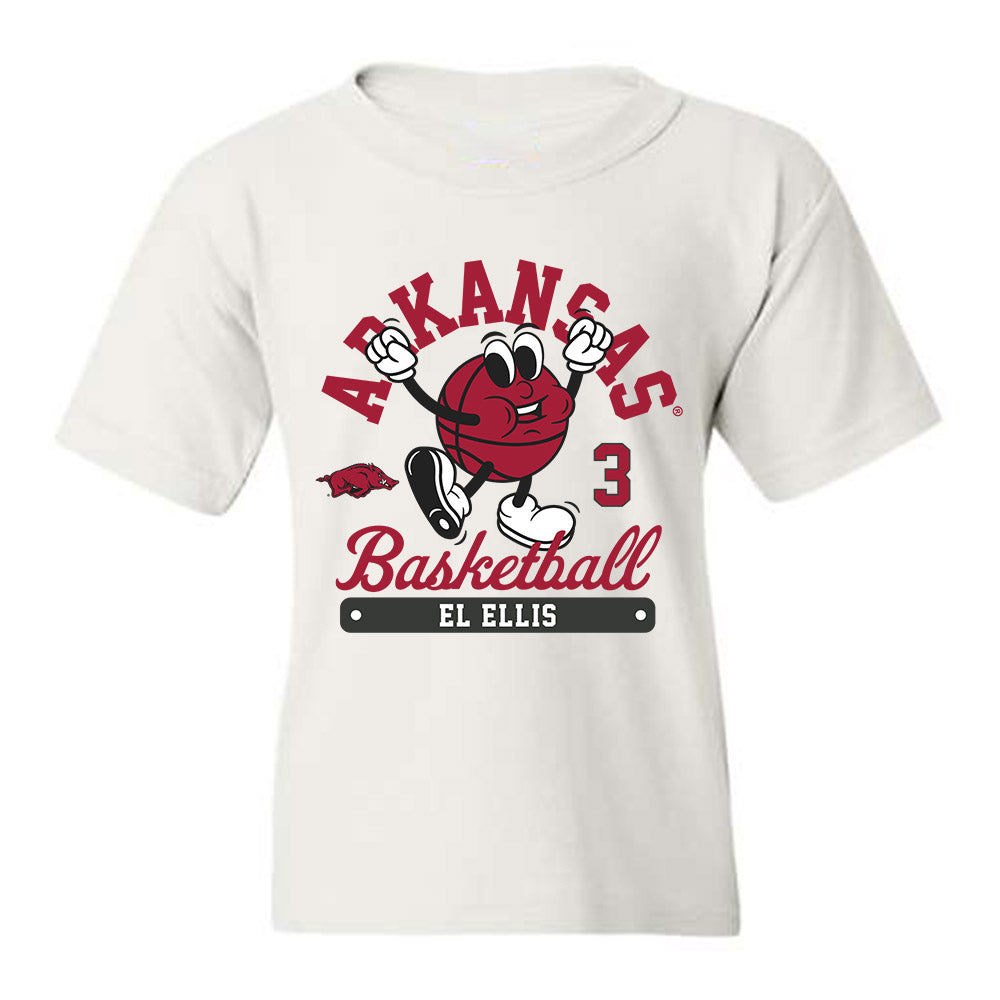 Arkansas - NCAA Men's Basketball : El Ellis - Youth T-Shirt Fashion Shersey
