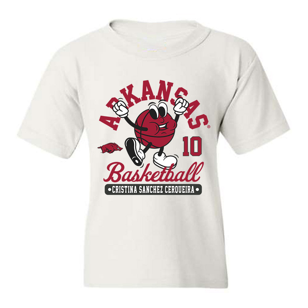 Arkansas - NCAA Women's Basketball : Cristina Sanchez Cerqueira - Youth T-Shirt Fashion Shersey