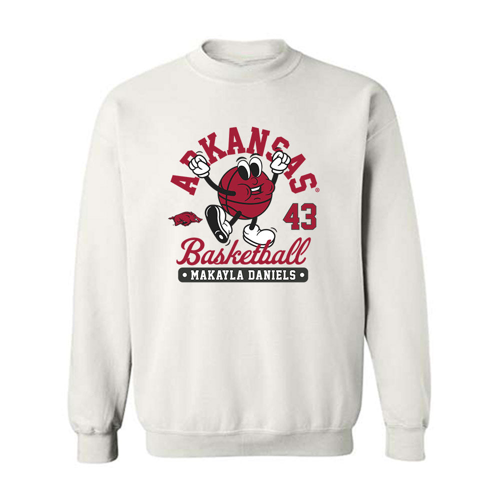 Arkansas - NCAA Women's Basketball : Makayla Daniels - Crewneck Sweatshirt Fashion Shersey