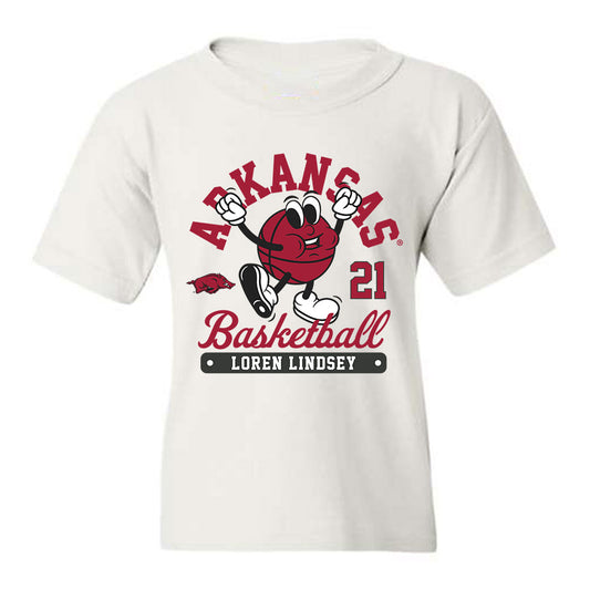 Arkansas - NCAA Women's Basketball : Loren Lindsey - Youth T-Shirt Fashion Shersey