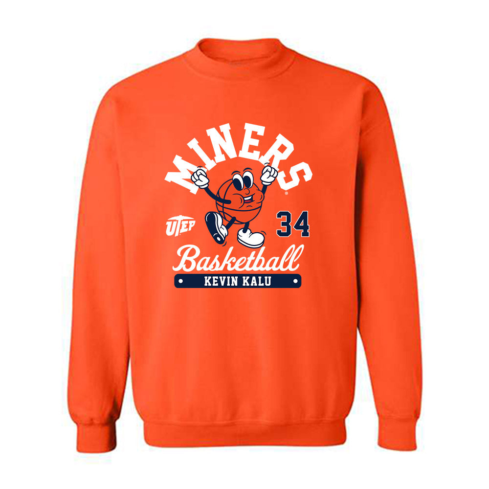 UTEP - NCAA Men's Basketball : Kevin Kalu - Crewneck Sweatshirt Fashion Shersey