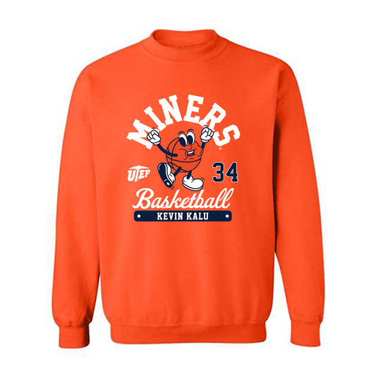 UTEP - NCAA Men's Basketball : Kevin Kalu - Crewneck Sweatshirt Fashion Shersey