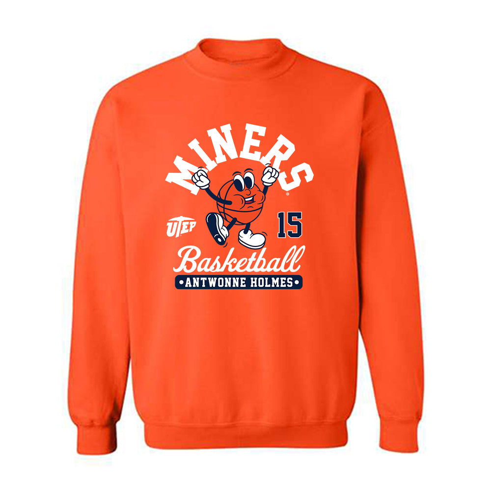 UTEP - NCAA Men's Basketball : Antwonne Holmes - Crewneck Sweatshirt Fashion Shersey