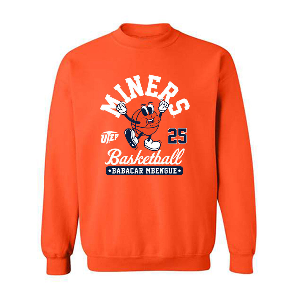 UTEP - NCAA Men's Basketball : Babacar Mbengue - Crewneck Sweatshirt Fashion Shersey