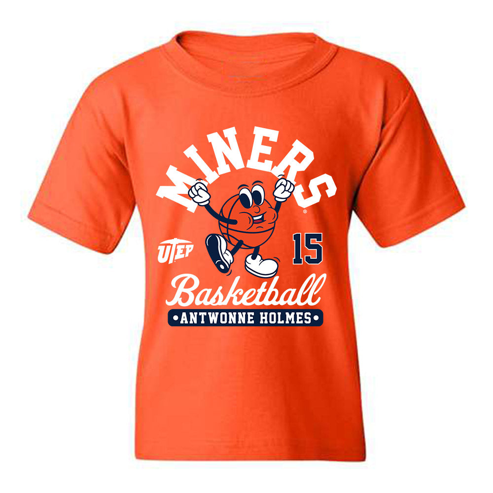 UTEP - NCAA Men's Basketball : Antwonne Holmes - Youth T-Shirt Fashion Shersey