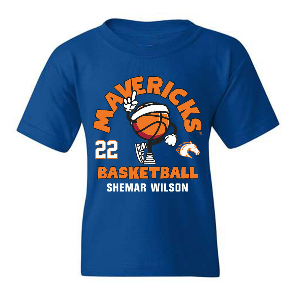 Texas Arlington - NCAA Men's Basketball : Shemar Wilson - Youth T-Shirt Fashion Shersey