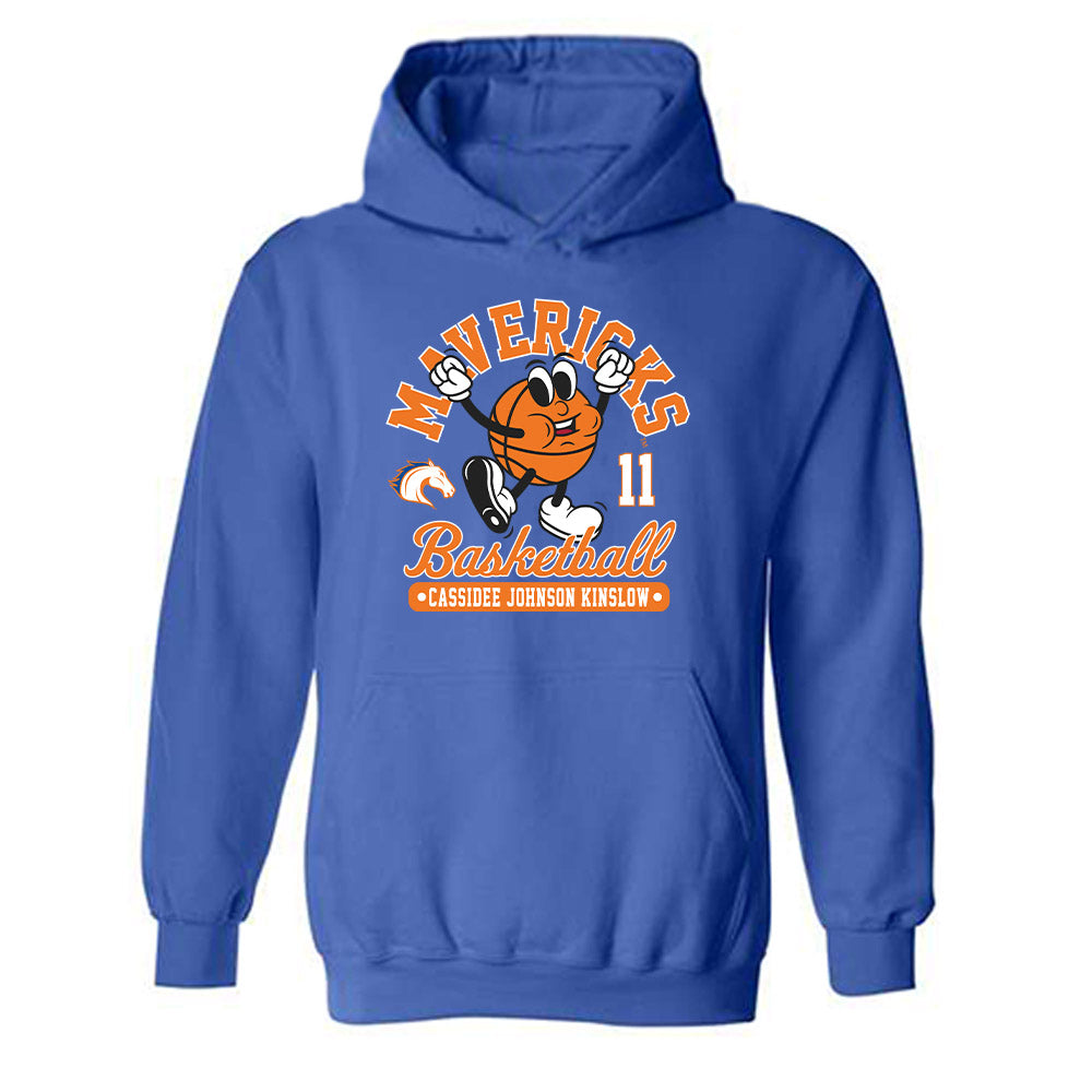 Texas Arlington - NCAA Women's Basketball : Cassidee Johnson Kinslow - Hooded Sweatshirt Fashion Shersey