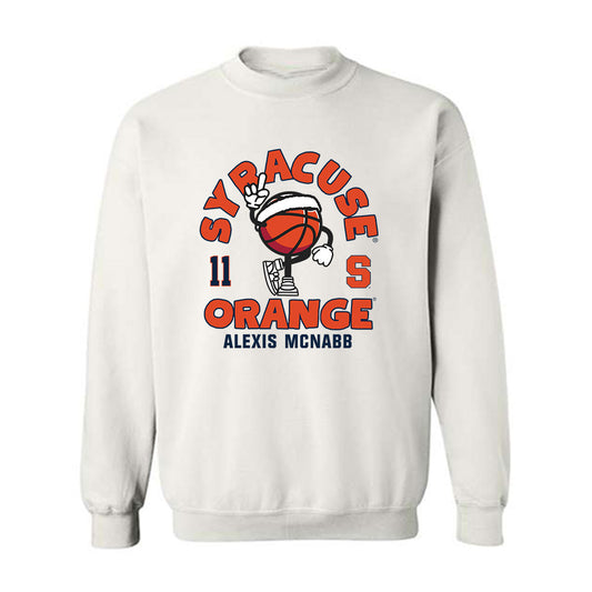 Syracuse - NCAA Women's Basketball : Alexis McNabb - Crewneck Sweatshirt Fashion Shersey