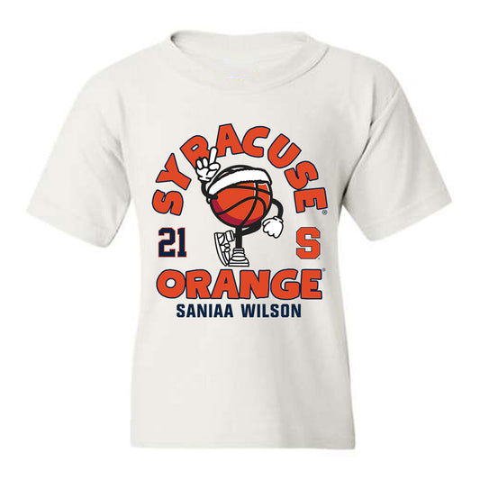 Syracuse - NCAA Women's Basketball : Saniaa Wilson - Youth T-Shirt Fashion Shersey