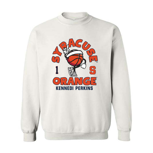 Syracuse - NCAA Women's Basketball : Kennedi Perkins - Crewneck Sweatshirt Fashion Shersey