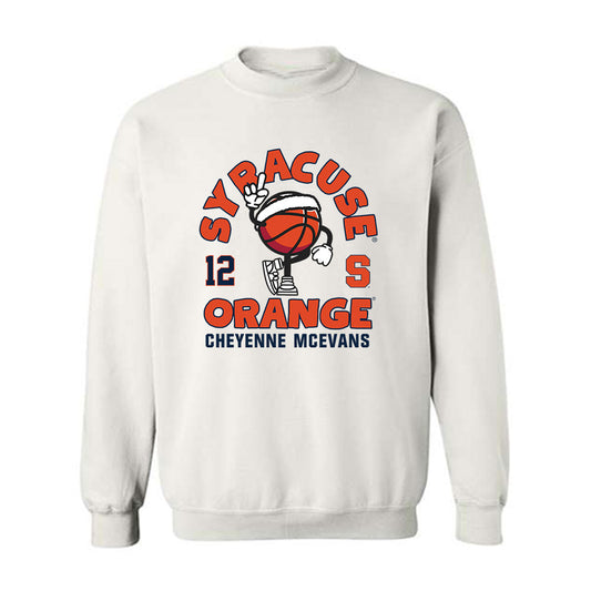 Syracuse - NCAA Women's Basketball : Cheyenne McEvans - Crewneck Sweatshirt Fashion Shersey