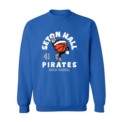 Seton Hall - NCAA Men's Basketball : David Gabriel - Crewneck Sweatshirt Fashion Shersey