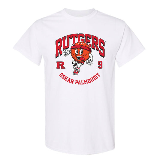 Rutgers - NCAA Men's Basketball : Oskar Palmquist - T-Shirt Fashion Shersey