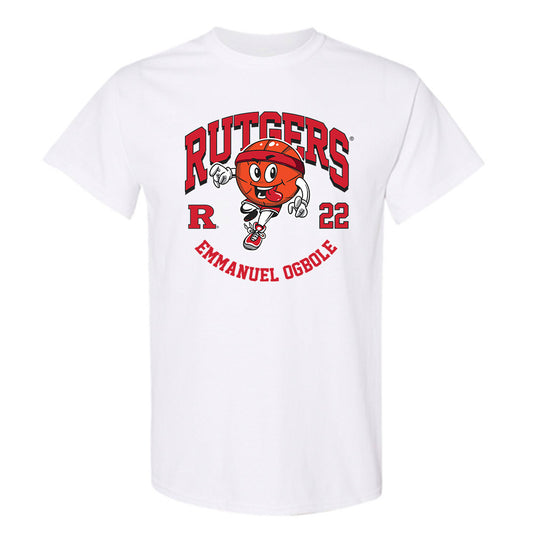 Rutgers - NCAA Men's Basketball : Emmanuel Ogbole - T-Shirt Fashion Shersey