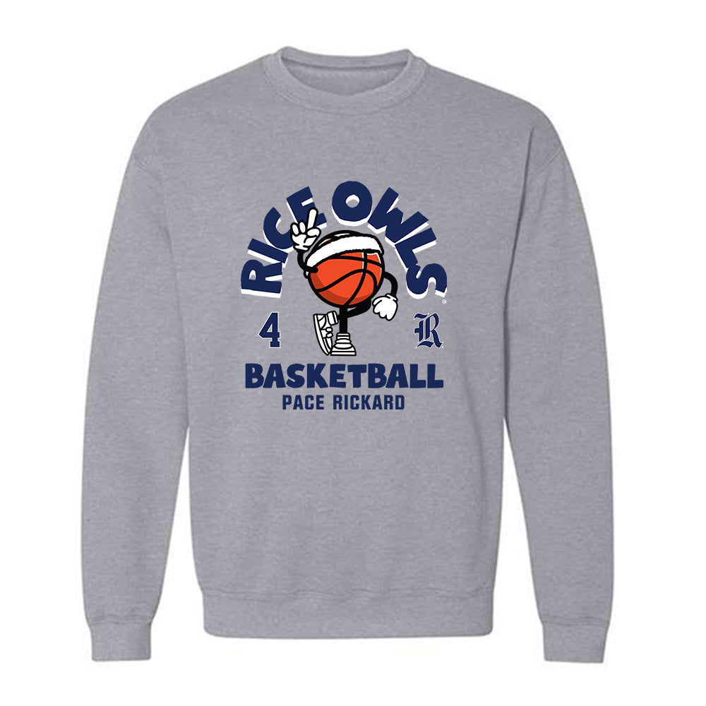 Rice - NCAA Women's Basketball : Pace Rickard - Crewneck Sweatshirt Fashion Shersey