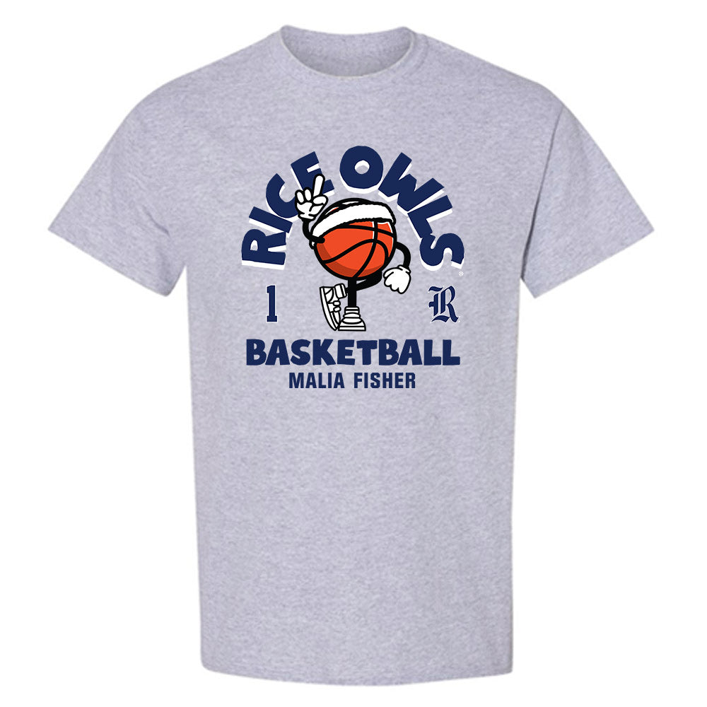 Rice - NCAA Women's Basketball : Malia Fisher - T-Shirt Fashion Shersey