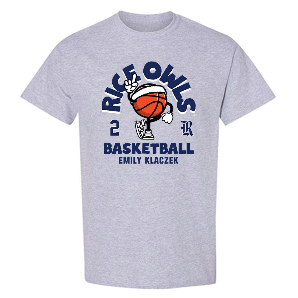 Rice - NCAA Women's Basketball : Emily Klaczek - T-Shirt Fashion Shersey