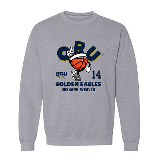 Oral Roberts - NCAA Men's Basketball : DeShang Weaver - Crewneck Sweatshirt Fashion Shersey