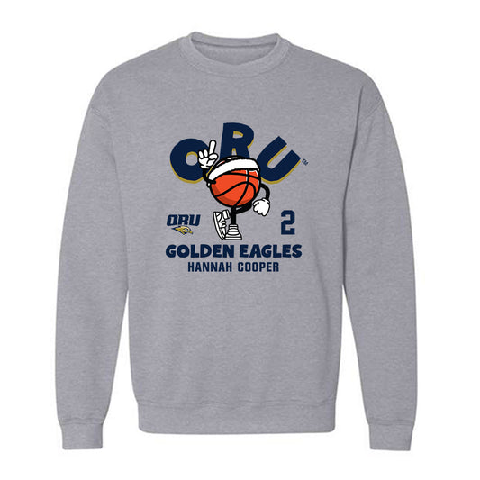 Oral Roberts - NCAA Women's Basketball : Hannah Cooper - Crewneck Sweatshirt Fashion Shersey
