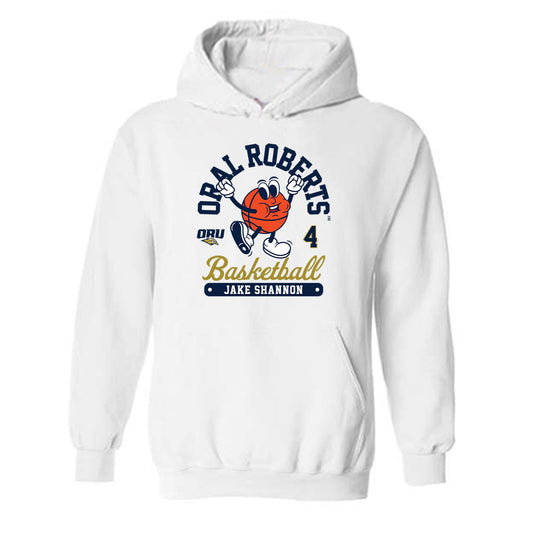 Oral Roberts - NCAA Men's Basketball : Jake Shannon - Hooded Sweatshirt Fashion Shersey