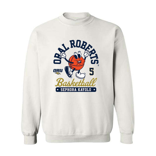 Oral Roberts - NCAA Women's Basketball : Sephora Kayolo - Crewneck Sweatshirt Fashion Shersey