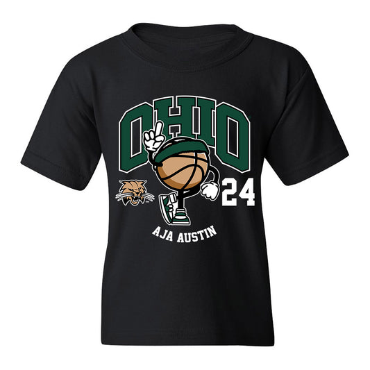 Ohio - NCAA Women's Basketball : Aja Austin - Youth T-Shirt Fashion Shersey