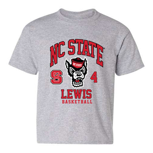 NC State - NCAA Women's Basketball : Alyssa Lewis - Youth T-Shirt Fashion Shersey