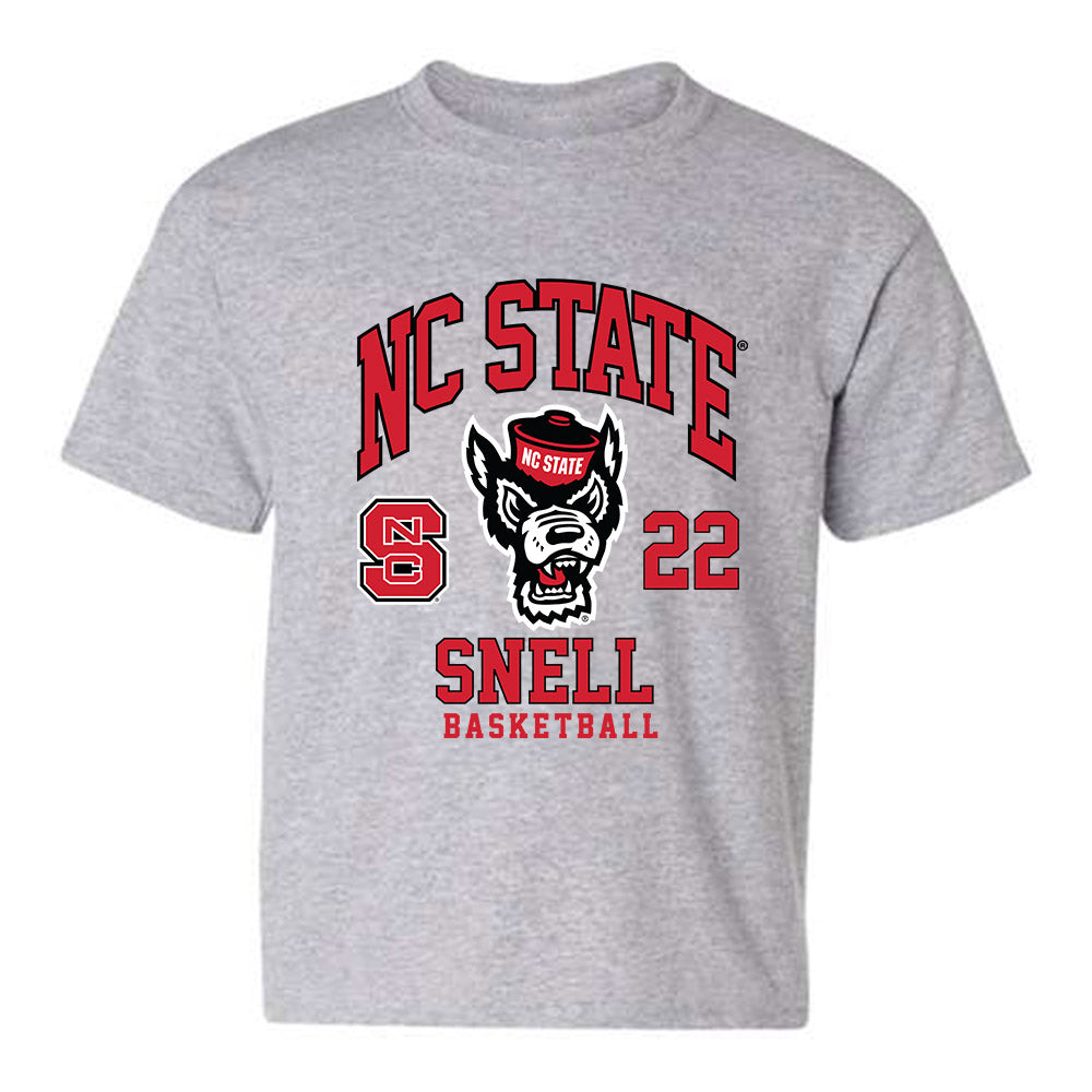 NC State - NCAA Men's Basketball : Jordan Snell - Youth T-Shirt Fashion Shersey