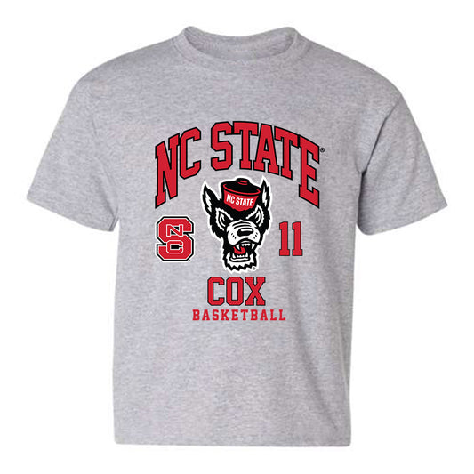 NC State - NCAA Women's Basketball : Madison Cox - Youth T-Shirt Fashion Shersey