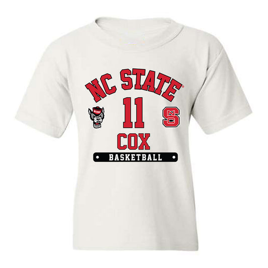 NC State - NCAA Women's Basketball : Madison Cox - Youth T-Shirt Fashion Shersey