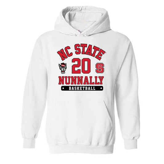 NC State - NCAA Men's Basketball : Alex Nunnally - Hooded SweatShirt Fashion Shersey