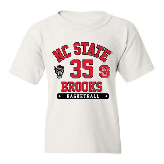 NC State - NCAA Women's Basketball : Zoe Brooks - Youth T-Shirt Fashion Shersey
