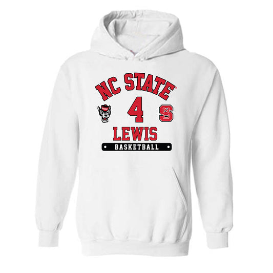NC State - NCAA Women's Basketball : Alyssa Lewis - Hooded Sweatshirt Fashion Shersey