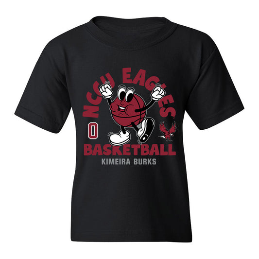 NCCU - NCAA Women's Basketball : Kimeira Burks - Youth T-Shirt Fashion Shersey